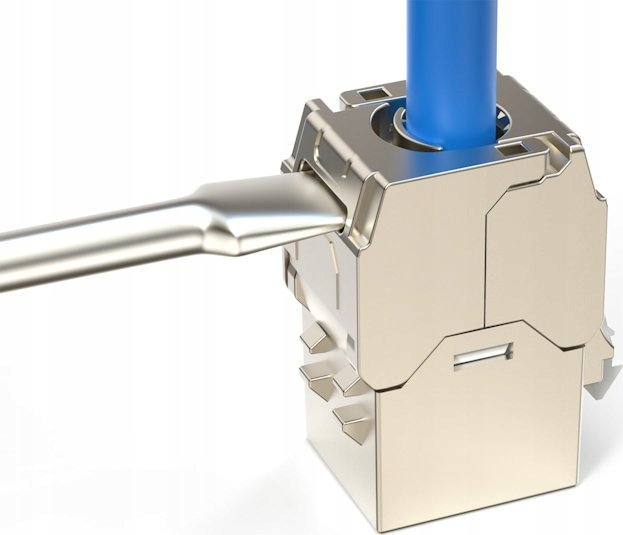 Modul keystone Digitus CAT 6A, i ekranizuar, montim pa vegla