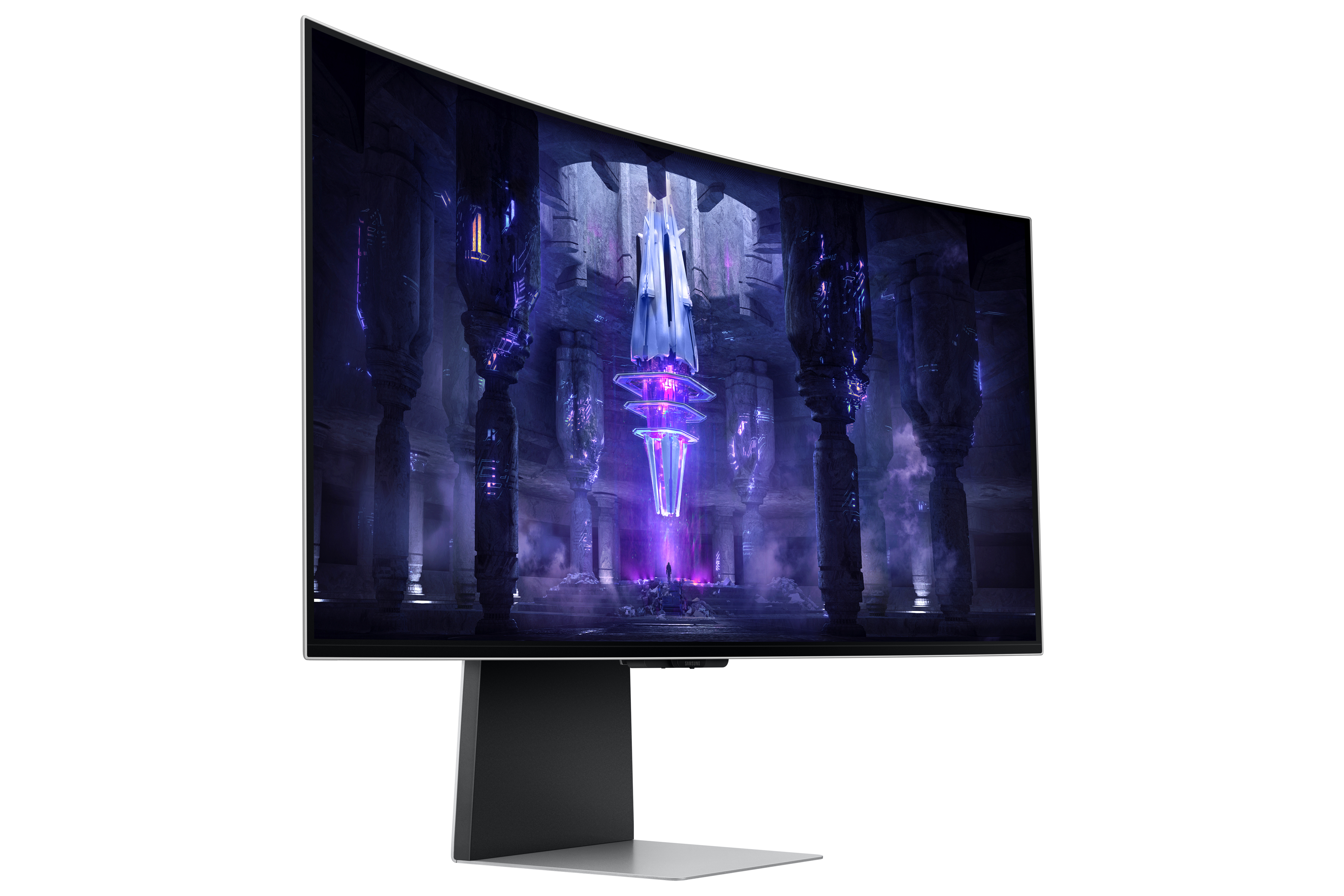 Монитор Samsung Odyssey G85SB, 34\", OLED, UWQHD, 175Hz, сив