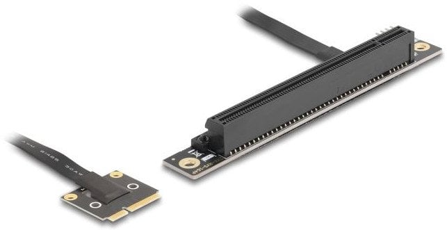 Adaptues i brendshëm DeLOCK 81294, Mini PCI Express në PCIe, i zi