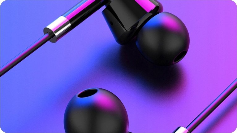 Слушалки in-ear Media Tech MT3609K, USB-C, со микрофон, бели