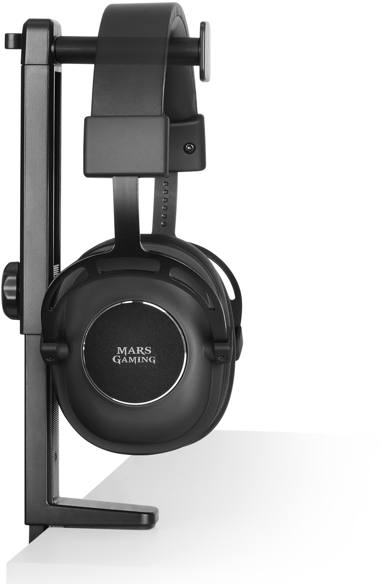 Stendë për kufje Mars Gaming MHH2, ABS, universale, e zezë