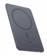 Надворешна батерија Baseus PicoGo AM41, 5000mAh, MagSafe 15W, сива