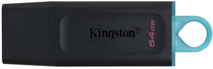 [OUTLET] USB Kingston DataTraveler Exodia - 64GB, i zi / kaltër