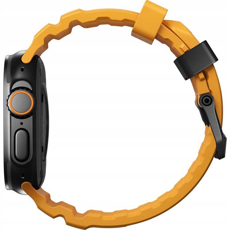 Rrip ore Rocky Point Band Sol, 46mm 49mm, kompatibil me Apple Watch, ngjyrë Sol me detaje të zeza