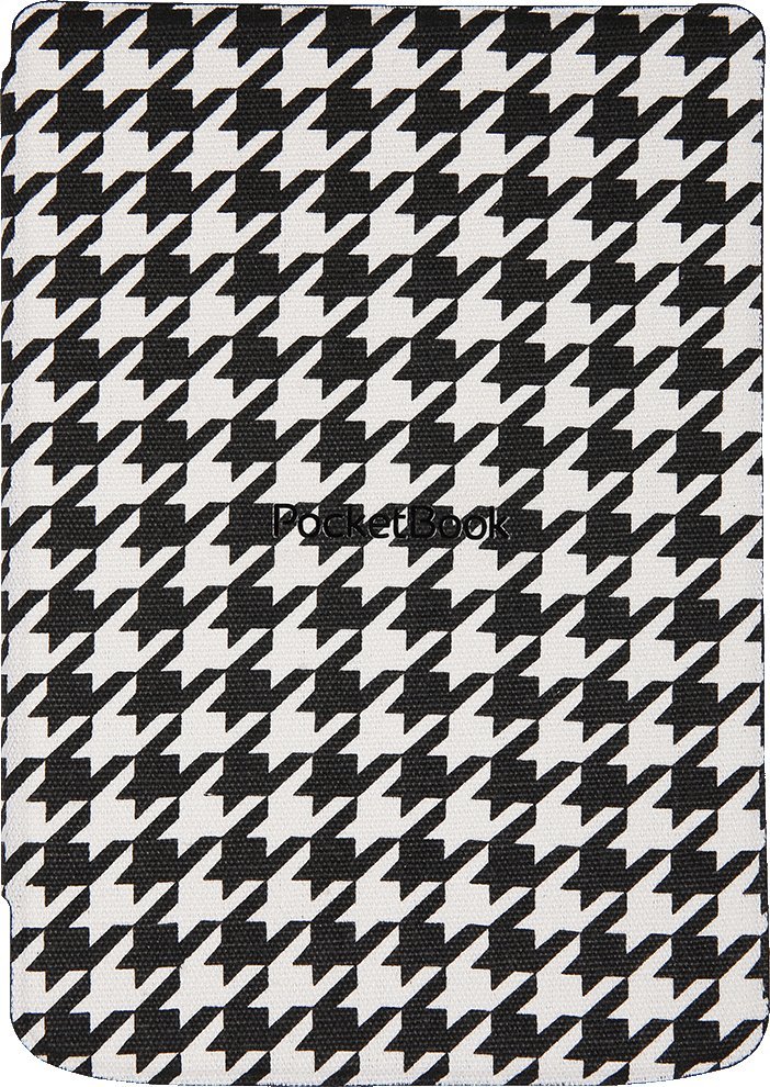 Mbulesë PocketBook Shell Cover Rhombus 6", për Verse dhe Verse Pro, bardh e zi