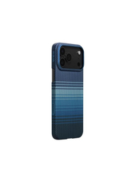 Mbështjellës telefoni PITAKA Moonrise, ultra i hollë, për iPhone 17 Pro, i zi