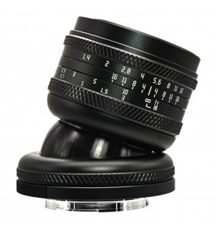 Objektiv AstrHori 50mm F1.4 Tilt, për Nikon Z Full Frame, i zi