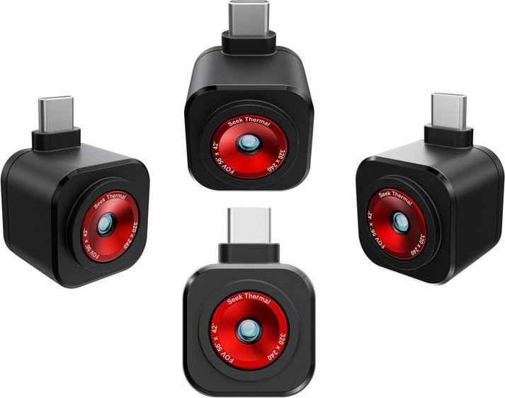 Kamerë termike Seek Thermal CQ-DBAX, 320 x 240, mbi 25 Hz, e zezë