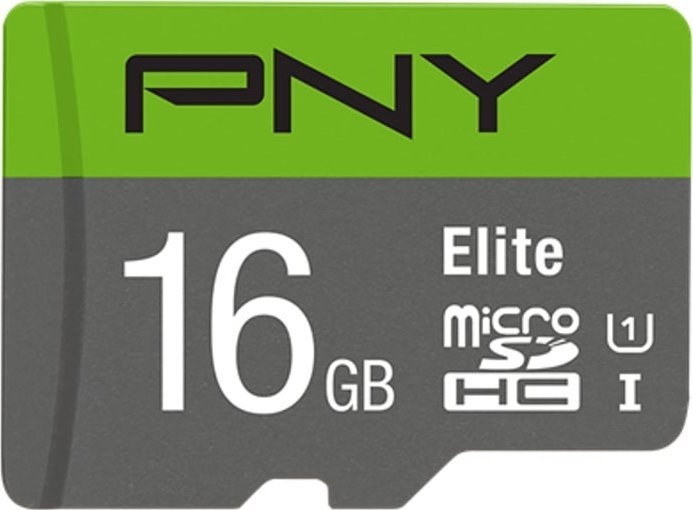 Kartë memorike PNY Elite, microSDHC, 16GB, Class 10 UHS I