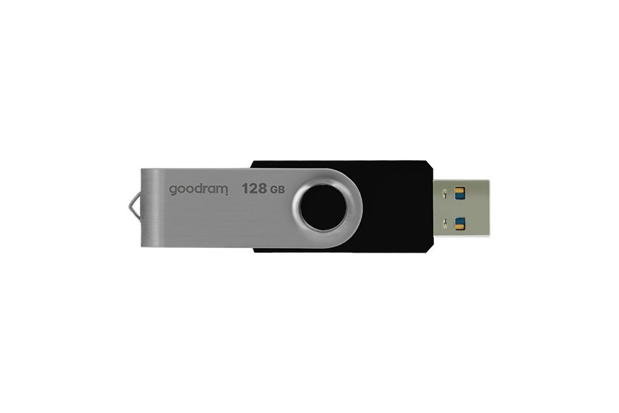 USB Flash Drive Goodram UTS3, 128GB, USB 3.1, e zezë