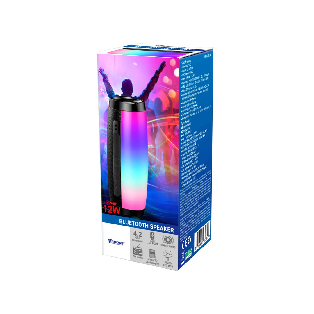 Altoparlant Bluetooth Vakoss SP-B2862K6 W