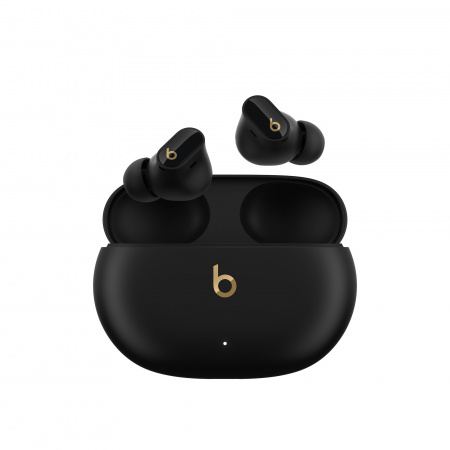 Apple Beats Studio Buds+ True Wireless Noise Cancelling Earbuds, Black/Gold
