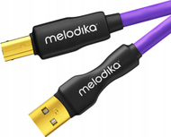Kabllo USB A në B Melodika MDUAB35, 3.5 m, USB 2.0, e zezë