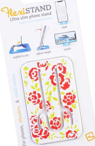 Mbajtëse telefoni Thinking Gifts Flexistand, për eReader dhe tablet të vogël, motiv Roses