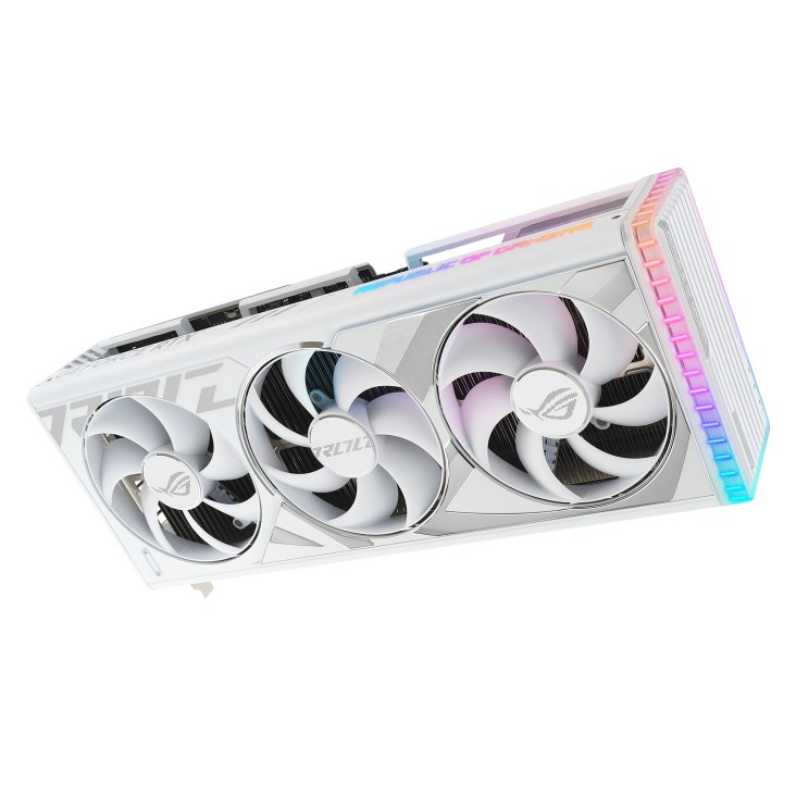 Kartelë grafike ASUS ROG Strix RTX 4080 SUPER, 16GB, GDDR6X, 2670MHz, e bardhë