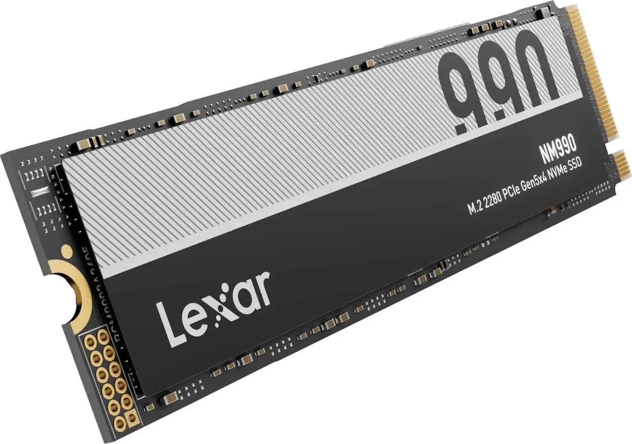SSD Lexar NM990, 4TB, M.2 PCI Express 5.0 NVMe
