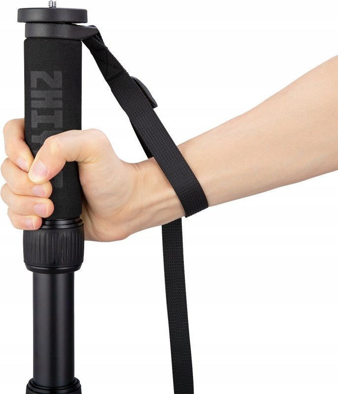 Monopod Zhiyun Mini, 28 65 cm, filetë 1/4" dhe 3/8", i zi