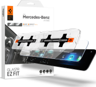 Mbrojtës ekrani Spigen Mercedes Benz Glass tR EZ Fit, anti-glare, set 2 copë, transparant