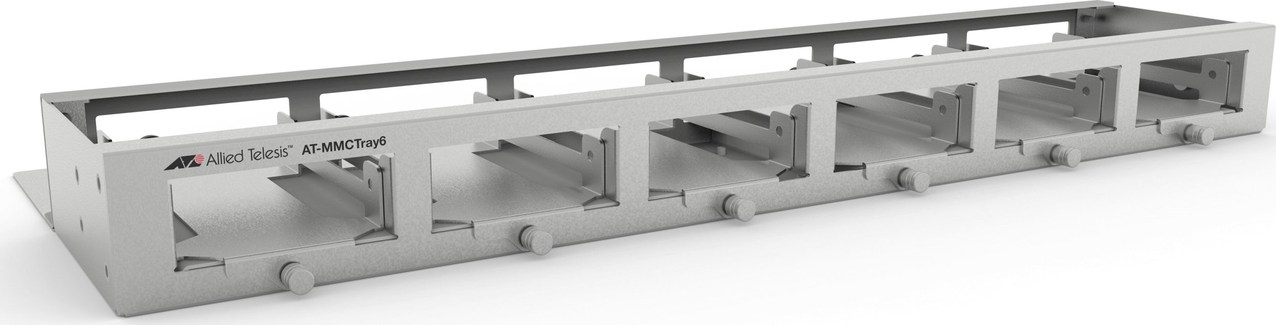 Tray montimi Allied Telesis AT-MMCTRAY6, për 6 media konvertues, për rack 19", gri