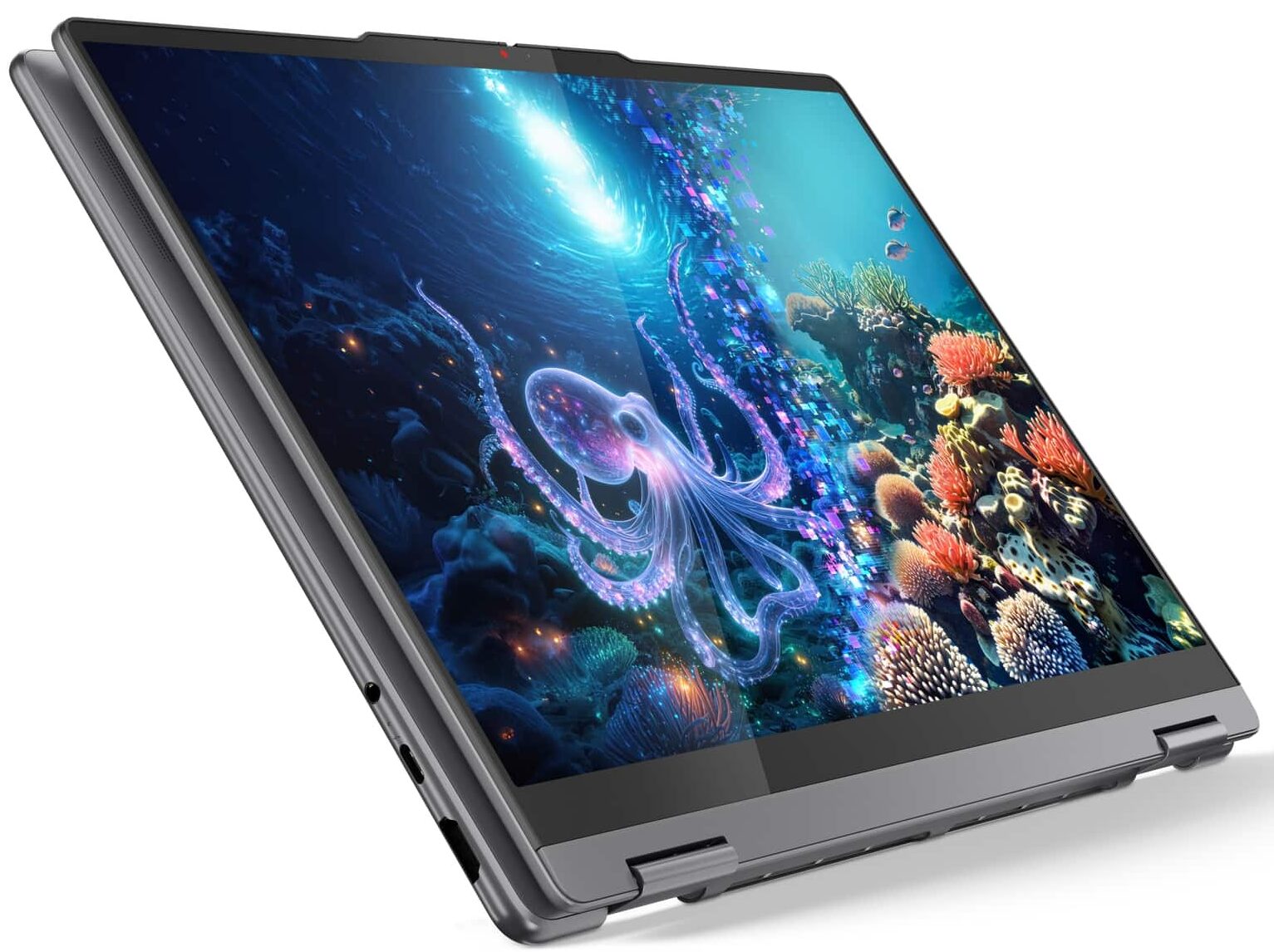 Laptop Lenovo YOGA 7 2-in-1 14ILL10, 14", Intel Core Ultra 5 226V, 16GB RAM, 512GB SSD, Integrated Intel Arc Graphics 130V, i hirtë