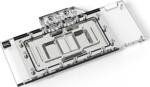 Bllok uji Alphacool Eisblock Aurora Acrylic RX 7900XT Reference, me backplate, transparent