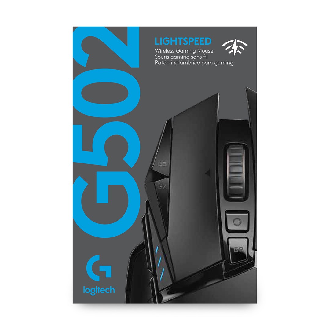 Maus Logitech G G502 LIGHTSPEED, wireless, i zi
