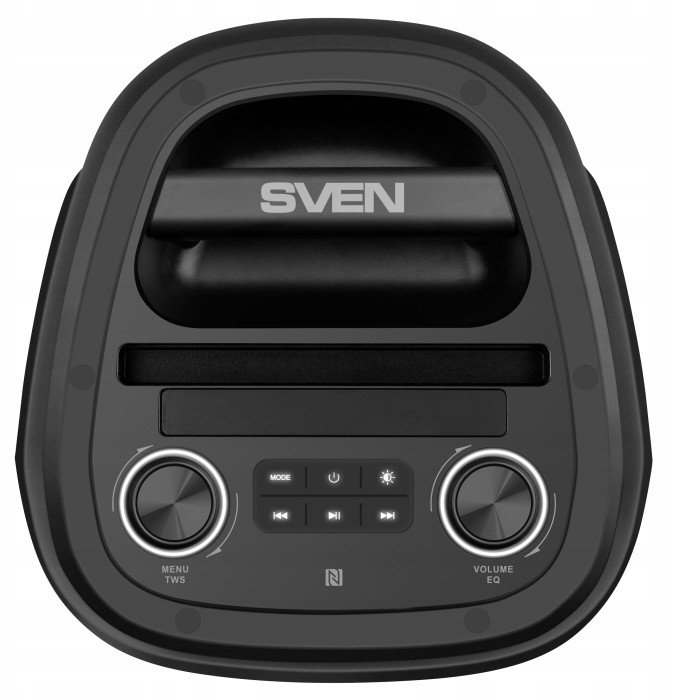 Пренослив звучник Sven PS-850, 100W, Bluetooth RGB TWS, црн