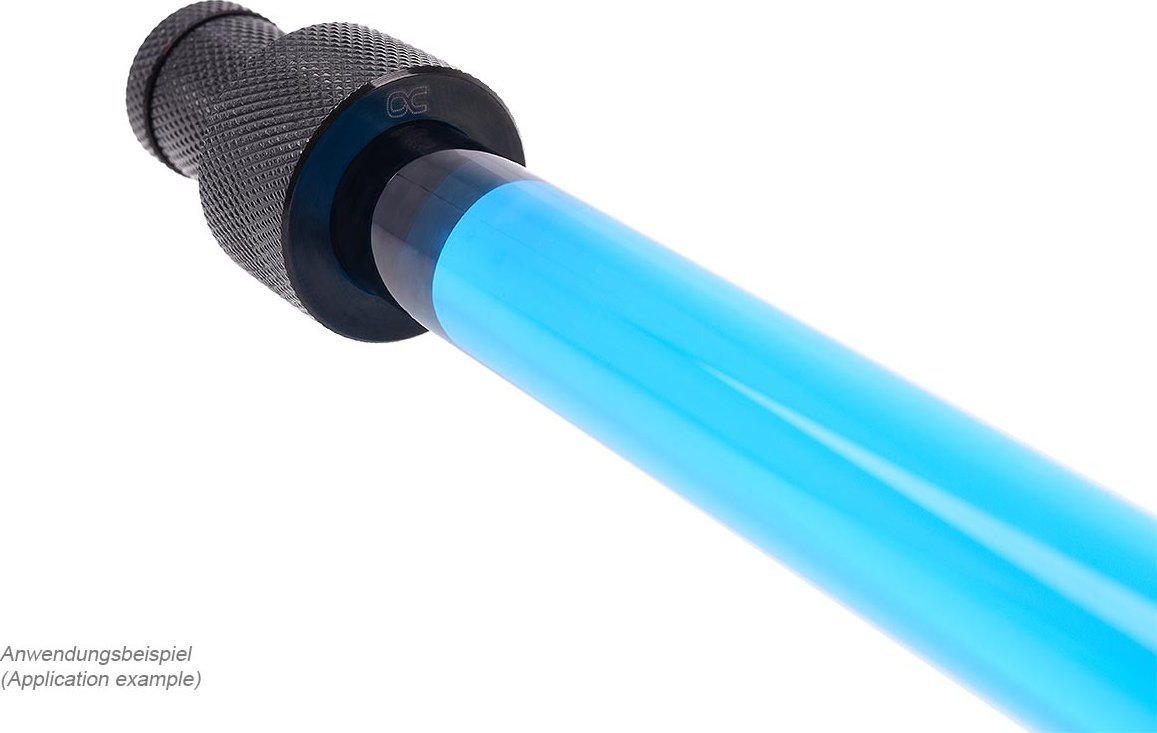 Tub ftohës Alphacool HardTube 16/11mm, xham borosilikat, 400mm, transparent