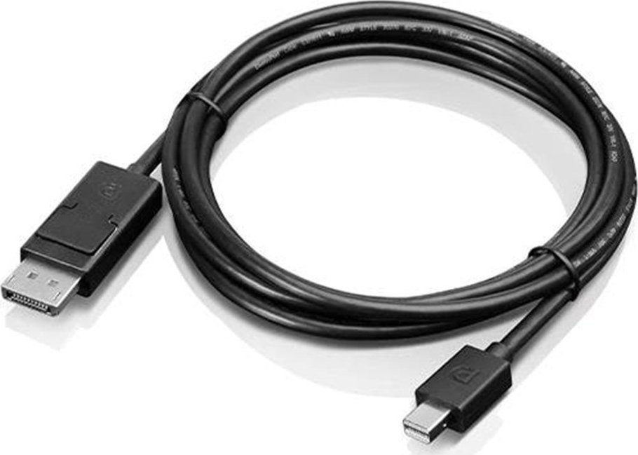 Kabllo Lenovo DisplayPort Mini - DisplayPort, 2m, e zezë