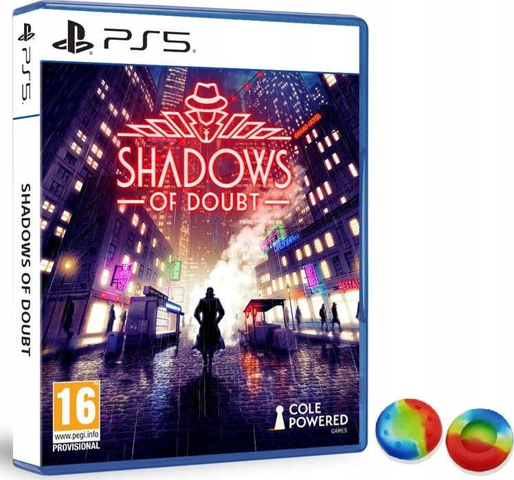 Игра PS5 Shadows of Doubt, авантуристичка истражувачка, прикривање, повеќејазична