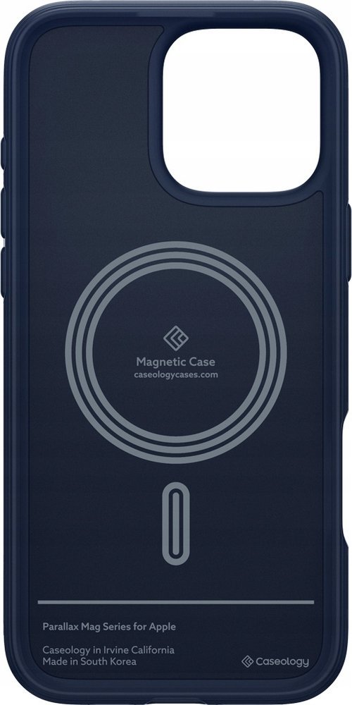 Mbulesë telefoni Spigen Caseology Parallax MagSafe, për iPhone 16 Pro, Midnight Blue