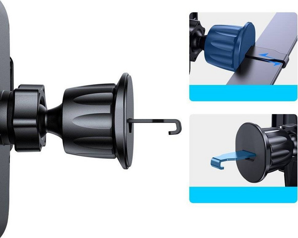 Држач за телефон за автомобил Joyroom JR-ZS259, монтажа на табла или стакло, ротација 360°, црн