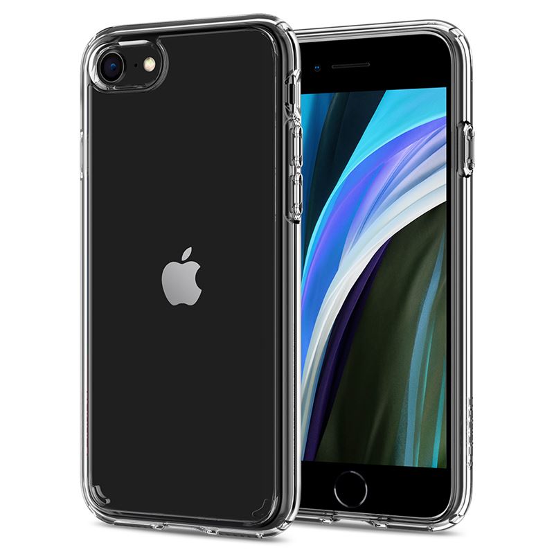 Mbështjellës për iPhone SE (2022/2020)/8/7 Spigen Ultra Hybrid 2, transparent
