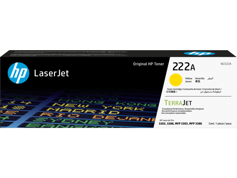 Toner HP T.CRTG LJ PRO 3203/3288/MFP 3303/3388, i verdhë