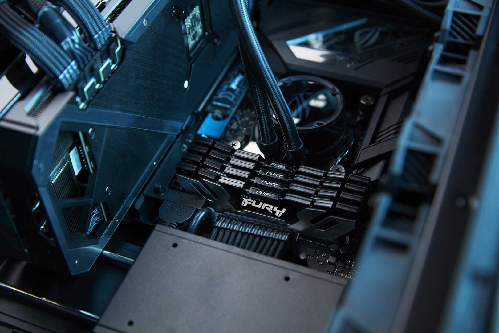 Memorie RAM Kingston FURY 24GB 7200MT/s DDR5 CL38 DIMM Renegade Silver XMP