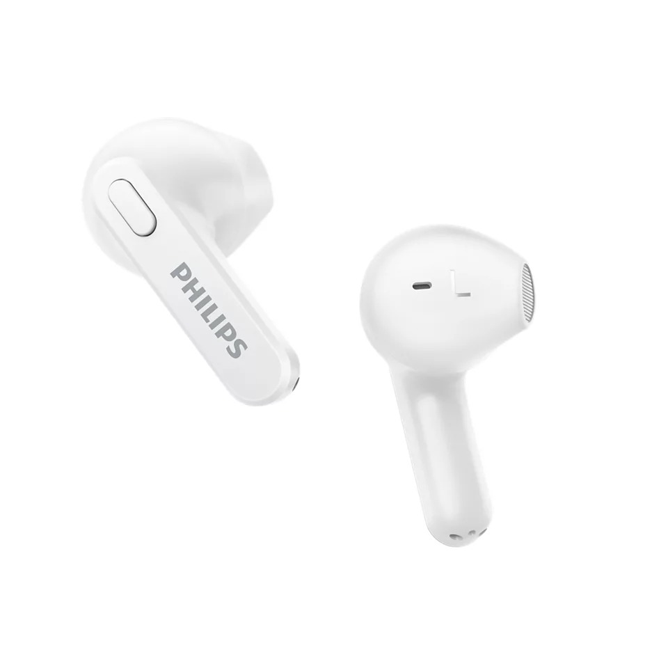 Dëgjuese Buds Philips TAT2236WT/00, wireless IPX4 Splash Mic, të bardha