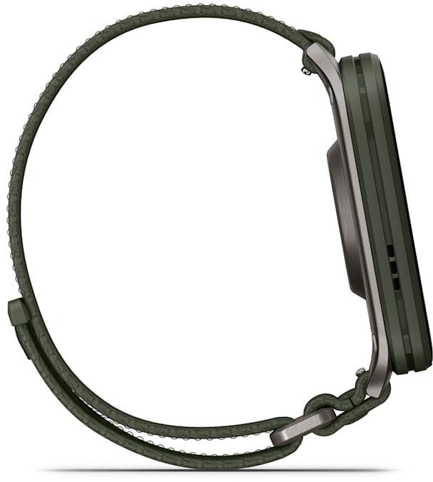 Паметен часовник Гармин Вену X1 Moss, AMOLED, GPS, зелен