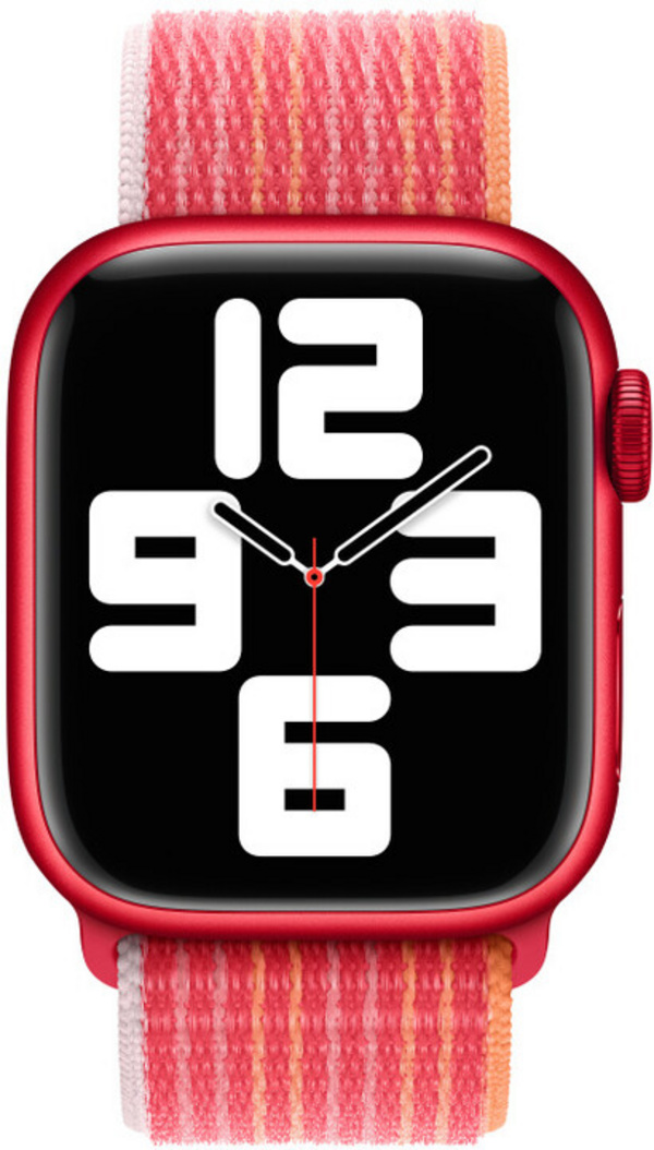 Apple Watch 41mm Band, Nectarine/Peony Sport Loop (Seasonal Spring 2022)