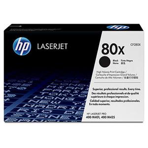 Toner HP 80X CF280X, origjinal, 6800 faqe, i zi