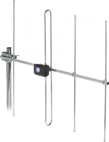 Antena RTV Dipol DIRECTIONAL 4/5-12 DAB, për DVB-T, për jashtë, e argjendtë