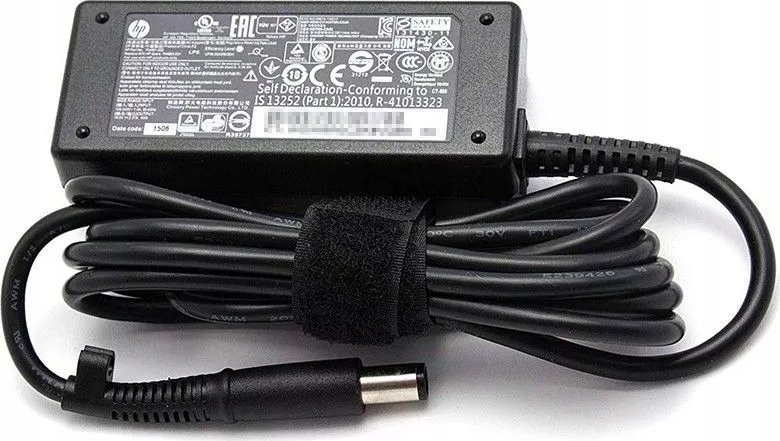Adapter karikues për laptop HP AC, 19.5V 2.31A, 45W, me kabllo rryme