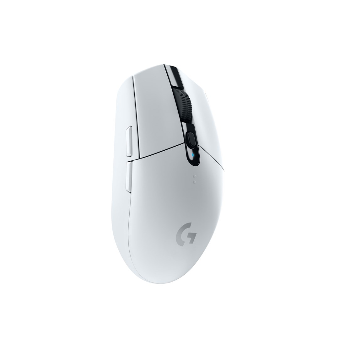 Maus Logitech G G305 LIGHTSPEED, wireless, 12000 DPI, i bardhë