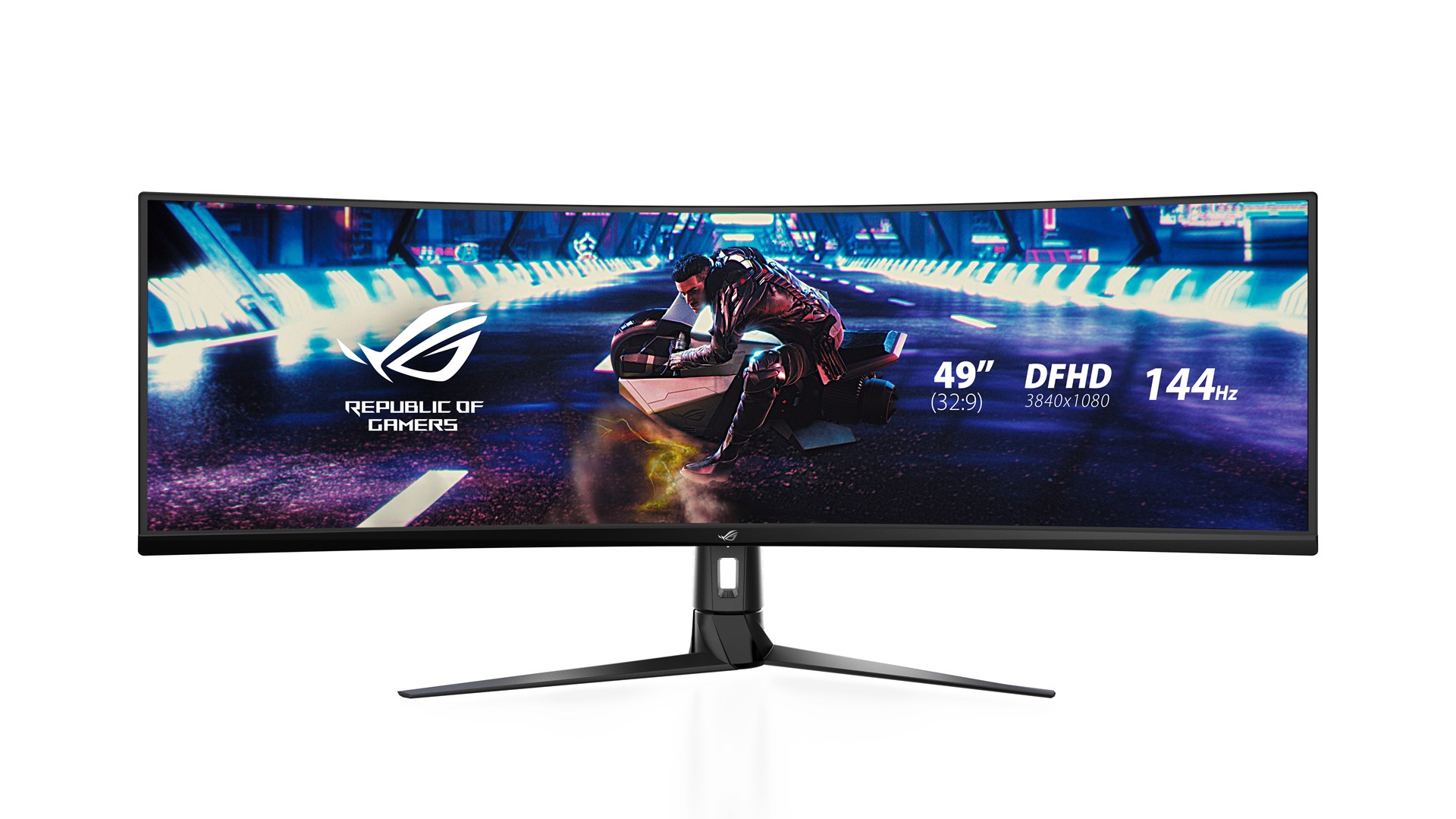 Monitor lojërash ROG Strix XG49VQ, 49", 3840x1080, 144 Hz, i zi
