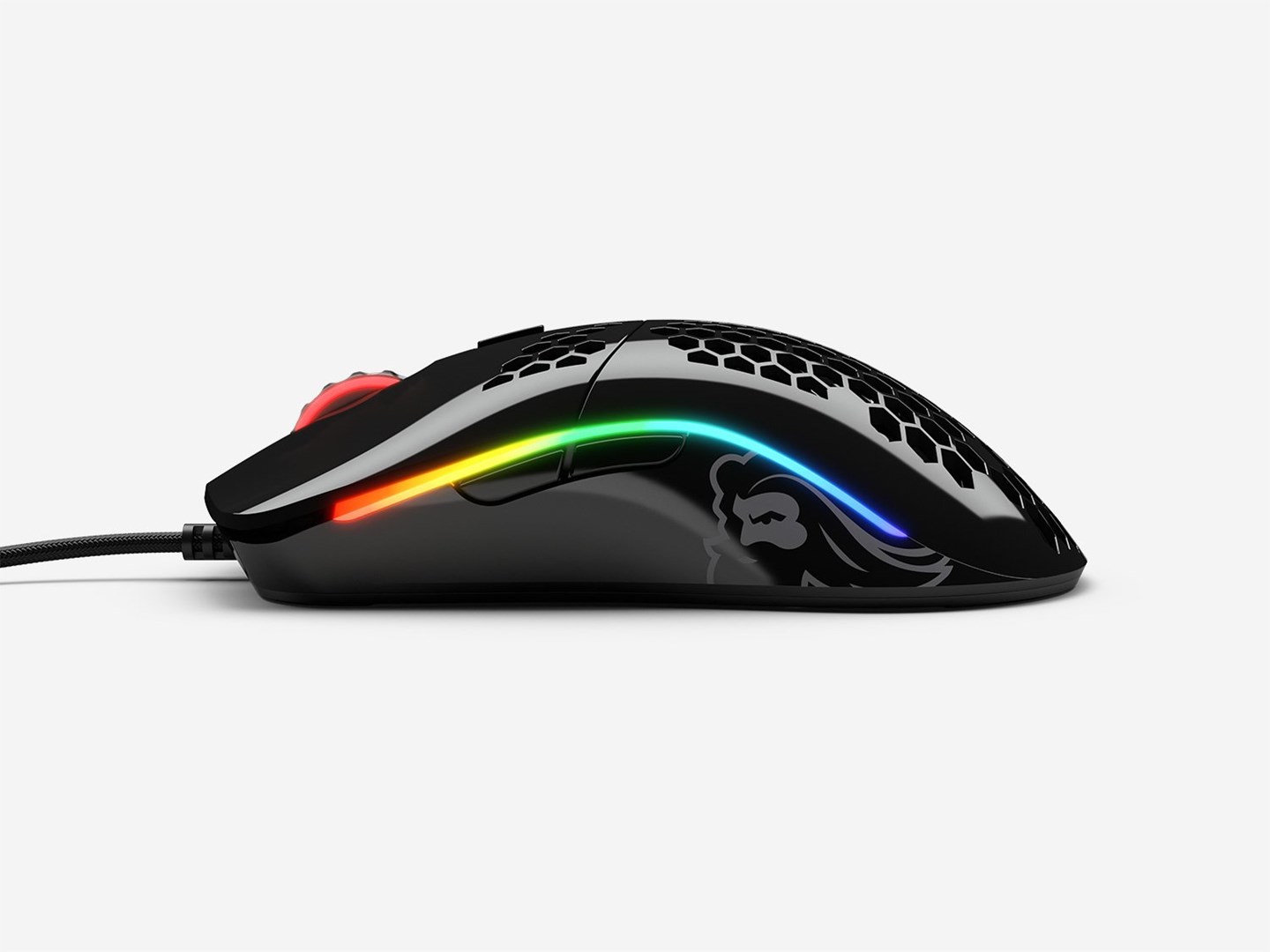 Maus Glorious PC Gaming Race Model O, USB, 12000 DPI, i zi