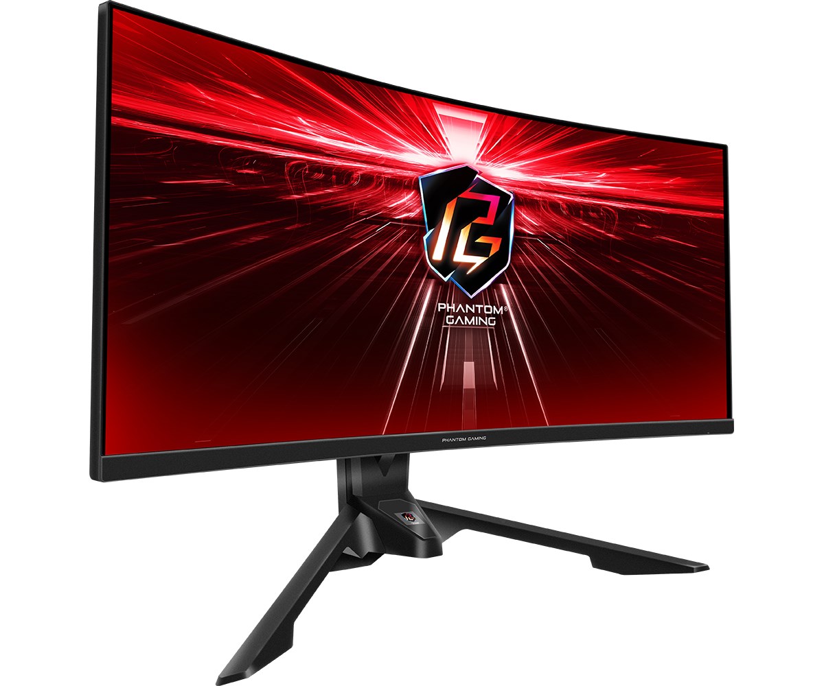 Monitor Asrock PG34WQ15R3A, 34", 3440 x 1440, Wide Quad HD, 165 Hz, i zi