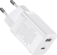 Karikues rrjeti Baseus Super Si Pro BSU2902WHT, 30W, 1x USB C 1x USB A, i bardhë