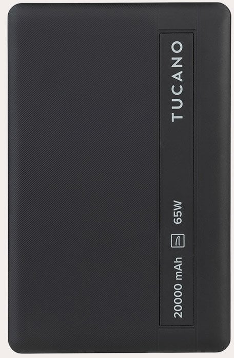 Power bank Tucano 20000mAh, për laptop, i zi