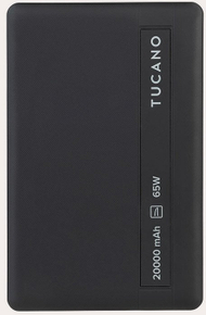 Power bank Tucano 20000mAh, për laptop, i zi