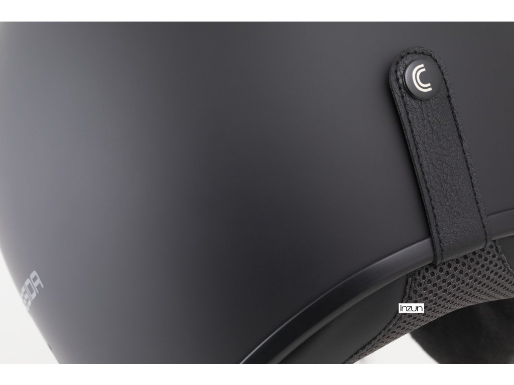 Helmetë moto CASSIDA Oxygen 2.0 Solid, open face, vizor dielli, e zezë mat gri e errët