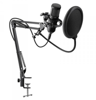 Mikrofon gaming Space GMC 450, USB, me pantograf dhe filtër pop, i zi